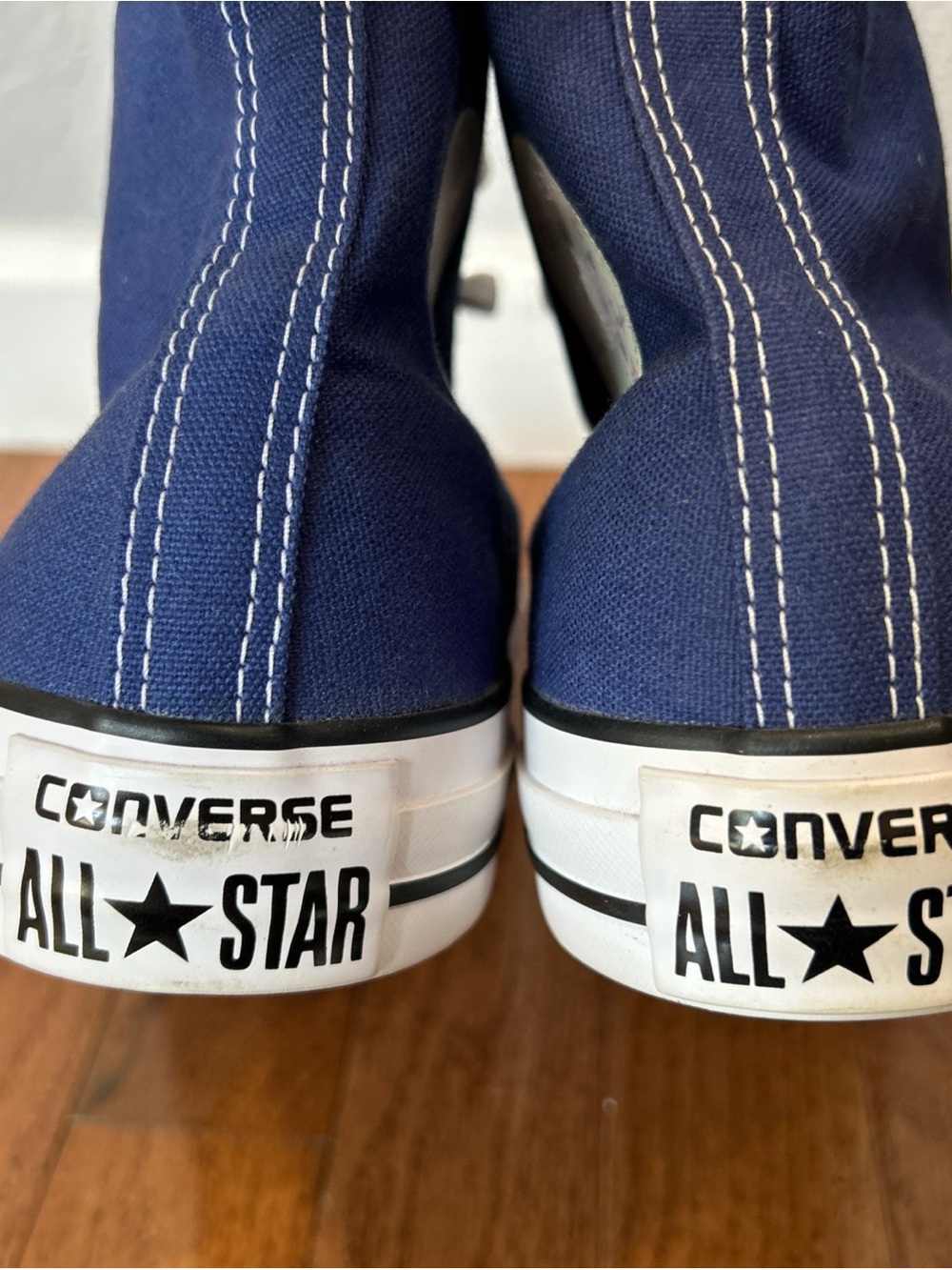 Converse Chuck Taylor Sneakers High Top Shoes Men’s Size 11 Blue - Picture 7 of 11